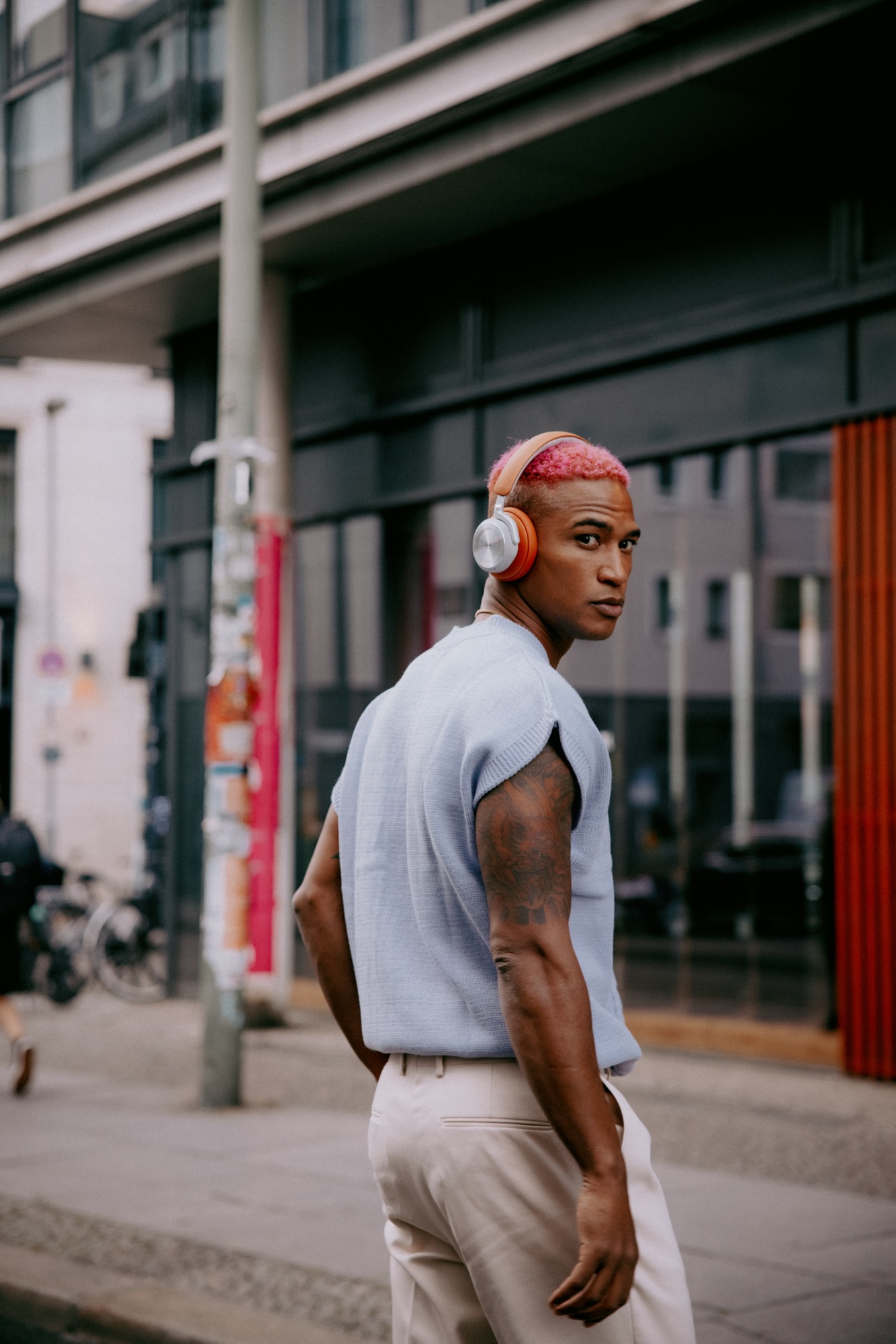 Editorial Portrait mit Bang & Olufsen