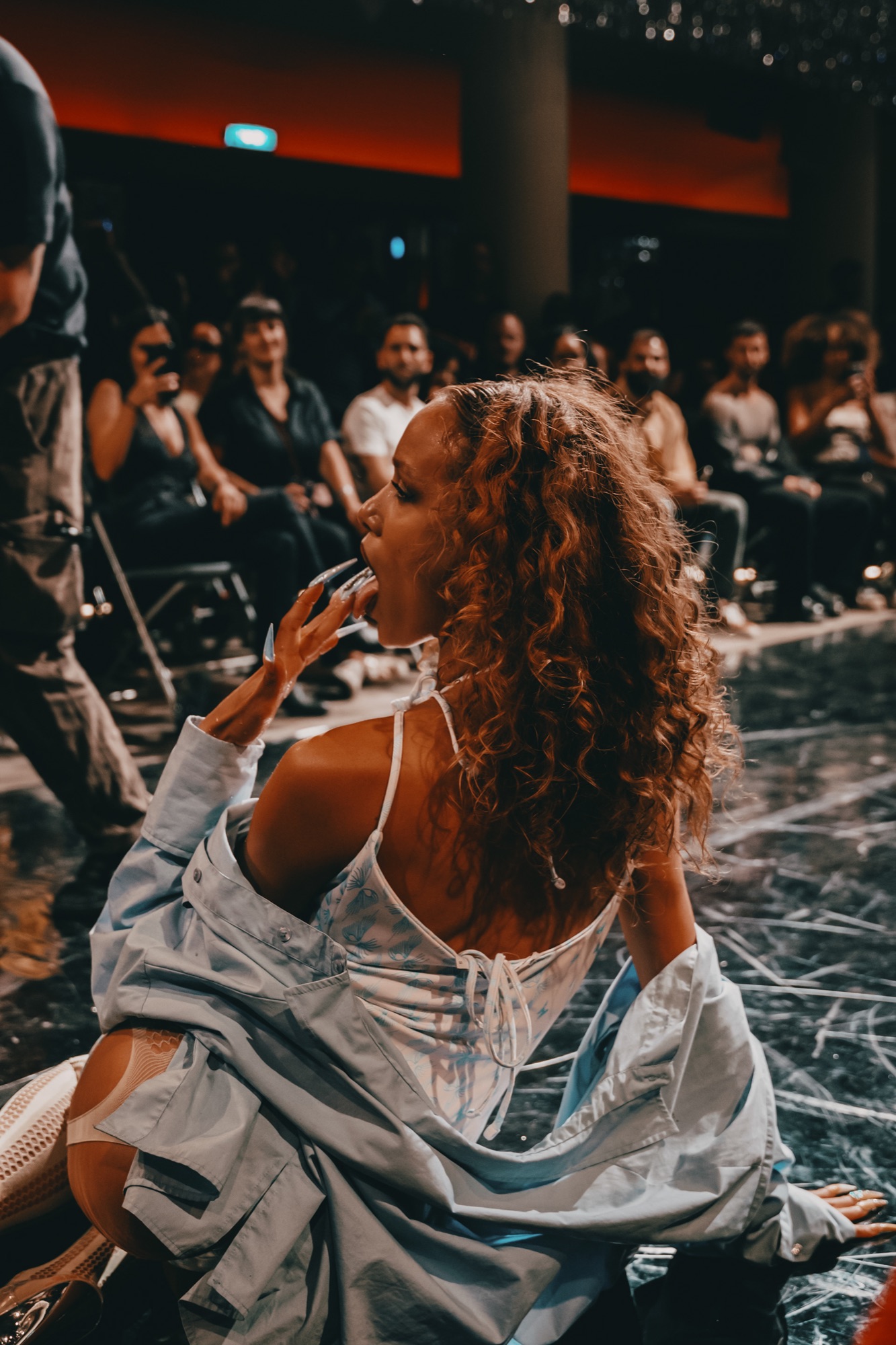 Sony Music – Catwalk Floor Pose und Vogueing Performance beim Beyoncé Album Release